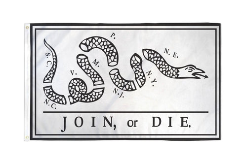 Join or Die Flag flat supplier product image