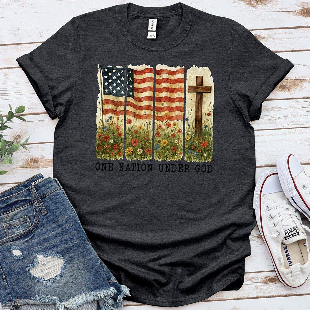 One Nation Under God Tee - Proud & Free