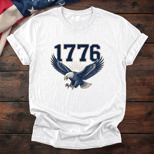 1776 Bald Eagle Tee - Special Offer — White