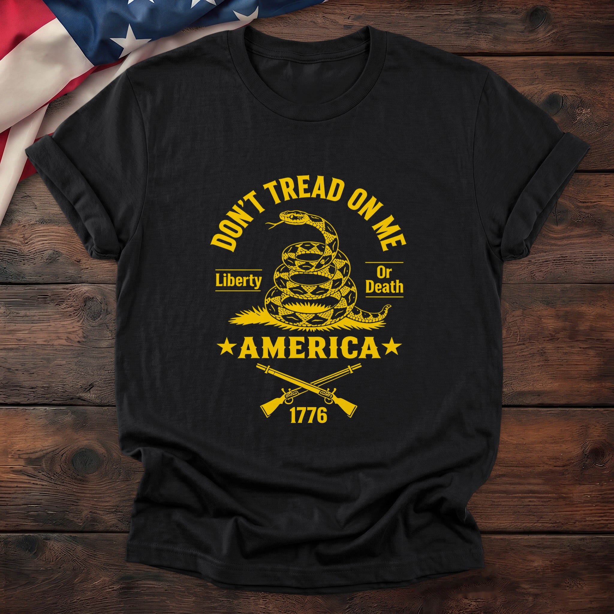 Don’t Tread 1776 Tee - Special Offer — Black