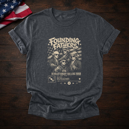 Founding Fathers Tee — Dark Heather