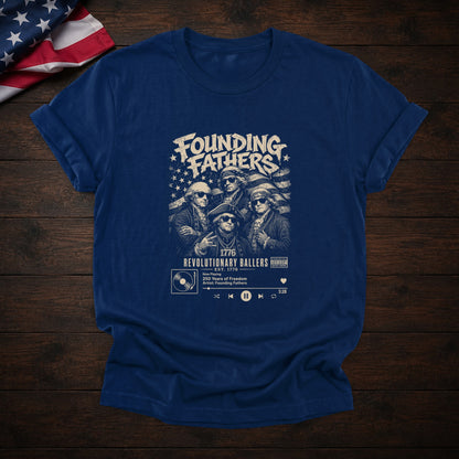 Founding Fathers Tee — Navy