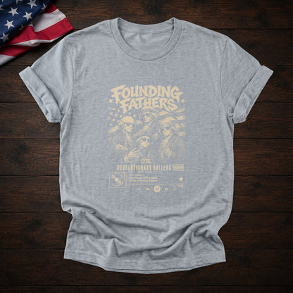 Founding Fathers Tee — Sports Gray