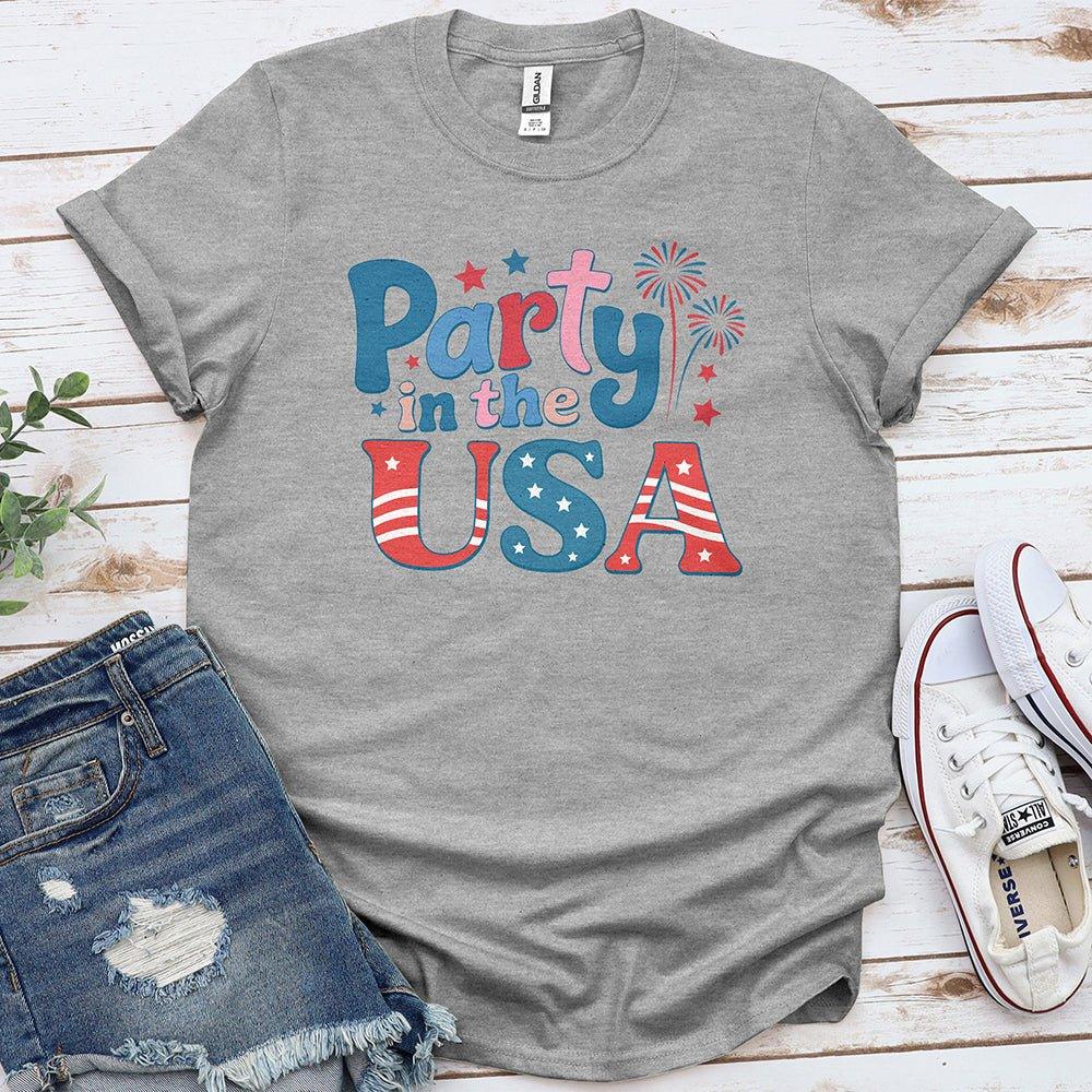 Party in the USA Tee - Proud & Free