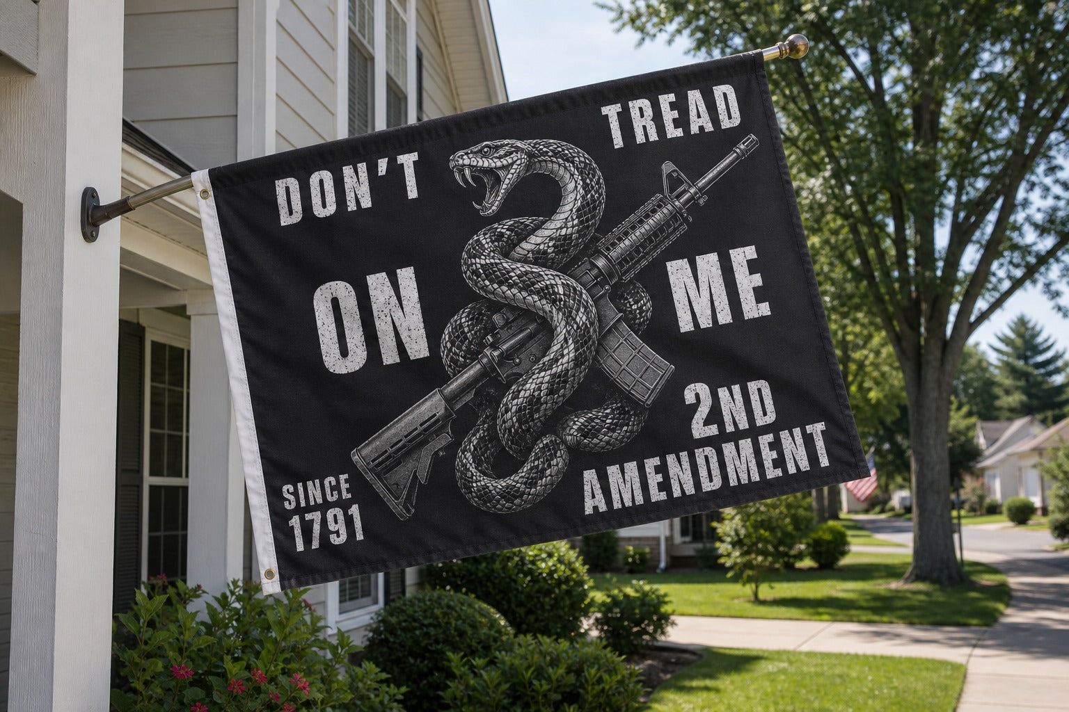 2nd Amendment Gadsden Flag