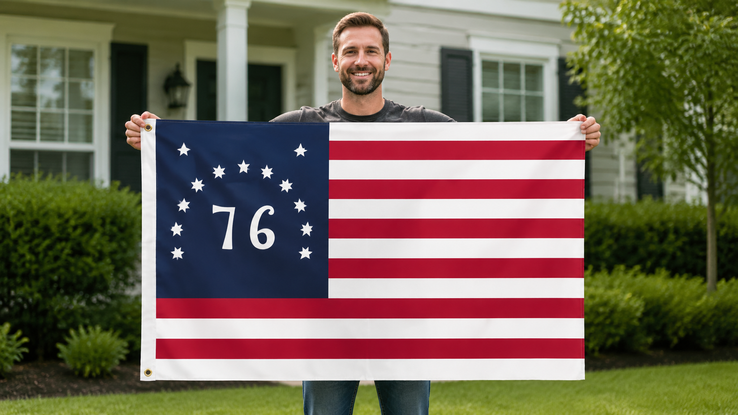 Bennington 76 Flag KIE source-referenced product photo