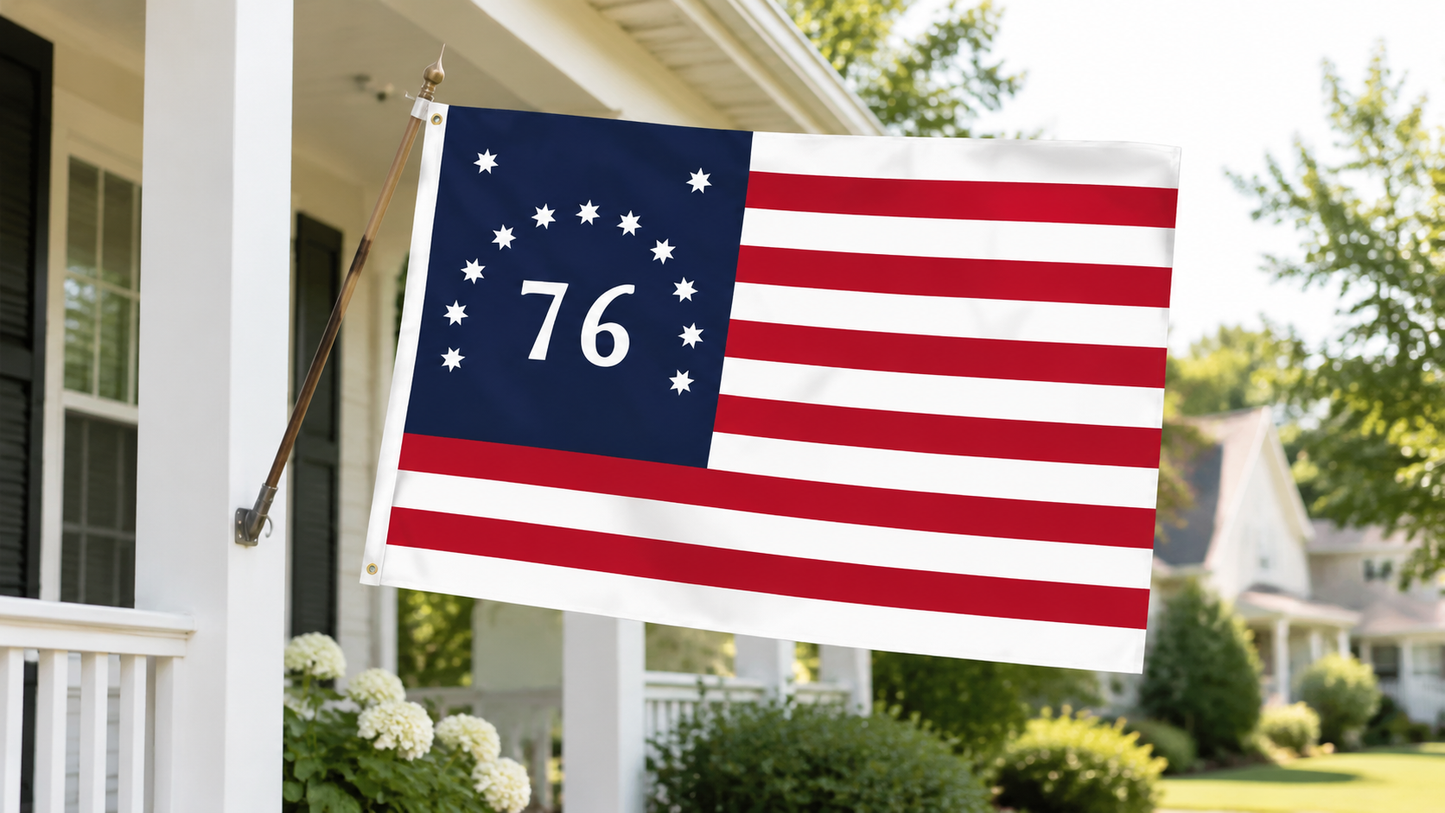 Bennington 76 Flag KIE source-referenced product photo